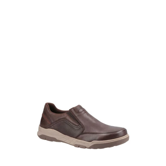Hush Puppies Brown Fletcher Slip On Shoes 4 Hush Puppies Brown Fletcher Slip On Shoes - Image 2