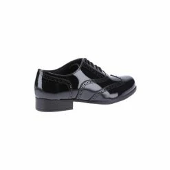 Hush Puppies Black Kada Junior Patent School Shoes -Hush Puppies shop unnamed file 632
