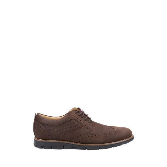 Hush Puppies Elon Brown Lace-Up Shoes 3 Hush Puppies Elon Brown Lace-Up Shoes