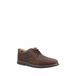 Hush Puppies Elon Brown Lace-Up Shoes 10 Hush Puppies Elon Brown Lace-Up Shoes -Hush Puppies shop unnamed file 653