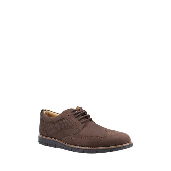 Hush Puppies Elon Brown Lace-Up Shoes 6 Hush Puppies Elon Brown Lace-Up Shoes - Image 4