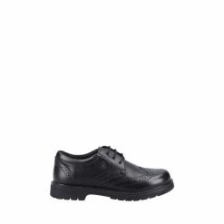 Hush Puppies Sally Senior 2 Black Shoes