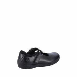 Hush Puppies Junior Marcie Non Patent Black Shoes -Hush Puppies shop unnamed file 709