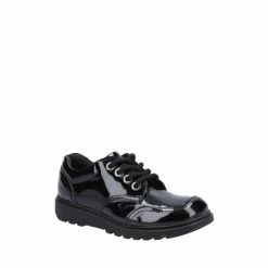 Hush Puppies Black Kiera Patent Snr Lace-Up Shoes 3 Hush Puppies Black Kiera Patent Snr Lace-Up Shoes -Hush Puppies shop unnamed file 747