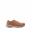 Hush Puppies Tan Brown Finley Lace Shoes