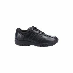 Hush Puppies Black Jezza2 Junior School Shoes -Hush Puppies shop unnamed file 786