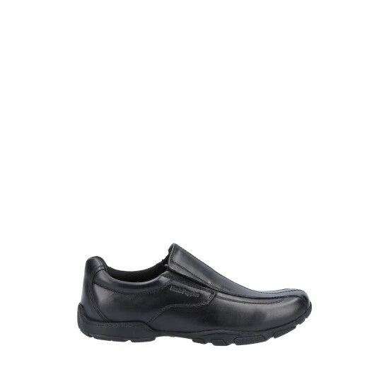 Hush Puppies Black Elijah Senior School Shoes 3 Hush Puppies Black Elijah Senior School Shoes