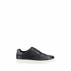 Hush Puppies Matias Black Brogue Shoes