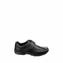 Hush Puppies Black Freddy 2 Senior School Shoes 6 Hush Puppies Black Freddy 2 Senior School Shoes -Hush Puppies shop unnamed file 85
