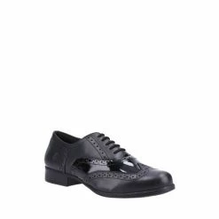 Hush Puppies Black Kada Junior School Shoes -Hush Puppies shop unnamed file 855