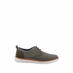 Hush Puppies Men Green Sandy Lace Up Shoes