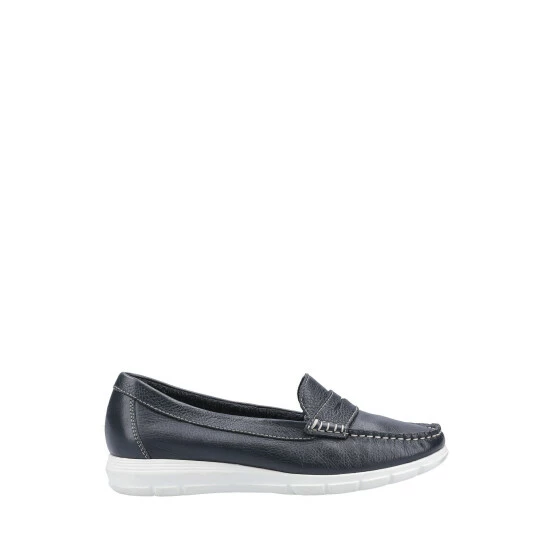 Hush Puppies Blue Paige Slip-On Loafers 3 Hush Puppies Blue Paige Slip-On Loafers