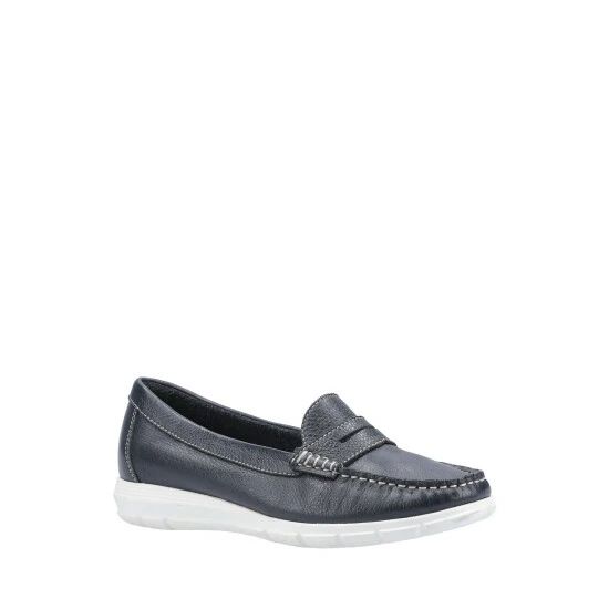 Hush Puppies Blue Paige Slip-On Loafers 4 Hush Puppies Blue Paige Slip-On Loafers - Image 2