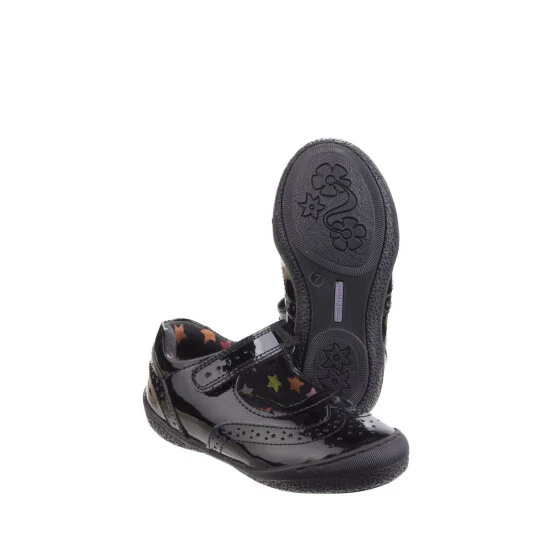 Hush Puppies Black Rina Infant School Shoes 6 Hush Puppies Black Rina Infant School Shoes - Image 4