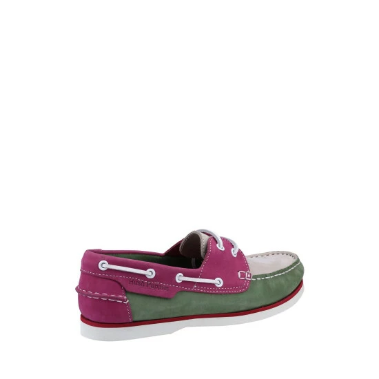 Hush Puppies Green Hattie Boat Shoes 4 Hush Puppies Green Hattie Boat Shoes - Image 2